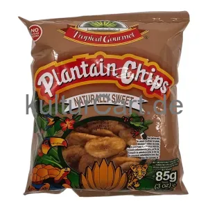 Tropical gourmet plantain chips naturally sweet (85g) - image 4 | OMOWEST AFRO INTERCONTINENTAL SHOP | KulturCart