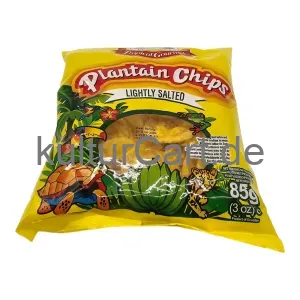 Tropical gourmet plantain chips lightly salted (85g) - image 2 | OMOWEST AFRO INTERCONTINENTAL SHOP | KulturCart