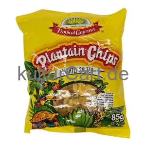 Tropical gourmet plantain chips lightly salted (85g) - image 5 | OMOWEST AFRO INTERCONTINENTAL SHOP | KulturCart