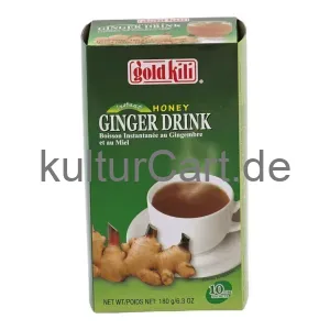Gold kili honey ginger drink 180g 10 sachets - image 3 | OMOWEST AFRO INTERCONTINENTAL SHOP | KulturCart