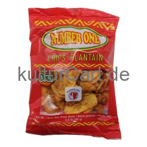 Number One Chips Plantain (85g) - image 1 | Afro Family Shop | KulturCart