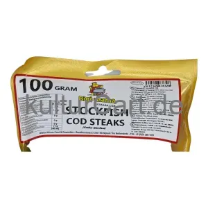 Bigi-mama Stockfish Cod Steaks (Gadus Morhua) (100g) - image 4 | Momjays Afro Markt | KulturCart