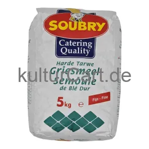Soubry catering quality durum wheat semolina (5kg) - image 3 | OMOWEST AFRO INTERCONTINENTAL SHOP | KulturCart