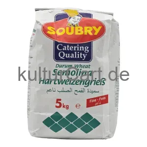 Soubry catering quality durum wheat semolina (5kg) - image 10 | OMOWEST AFRO INTERCONTINENTAL SHOP | KulturCart
