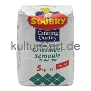 Soubry catering quality durum wheat semolina (5kg) - image 13 | OMOWEST AFRO INTERCONTINENTAL SHOP | KulturCart