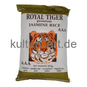 Royal tiger premium jasmine rice (18kg) - image 3 | OMOWEST AFRO INTERCONTINENTAL SHOP | KulturCart