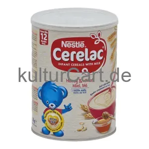 Nestle cerelac infant cereals with milk honey & wheat miel, ble (1kg) - image 2 | OMOWEST AFRO INTERCONTINENTAL SHOP | KulturCart