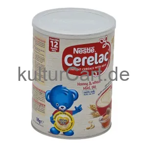 Nestle cerelac infant cereals with milk honey & wheat miel, ble (1kg) - image 9 | OMOWEST AFRO INTERCONTINENTAL SHOP | KulturCart
