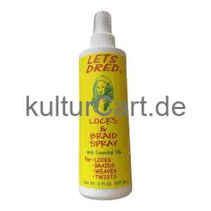 Lets Dred Locks & Braid Spray with essential oils (237ml) - image 1 | OMOWEST AFRO INTERCONTINENTAL SHOP | KulturCart