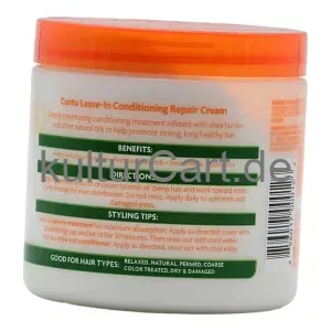 Cantu Shea Butter Leave-In Conditioning Repair Cream (453g) - image 4 | Momjays Afro Markt | KulturCart