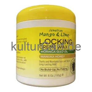 Jamaican Mango & Lime Locking crème wax, Moringa seed oil (155g) - image 1 | OMOWEST AFRO INTERCONTINENTAL SHOP | KulturCart