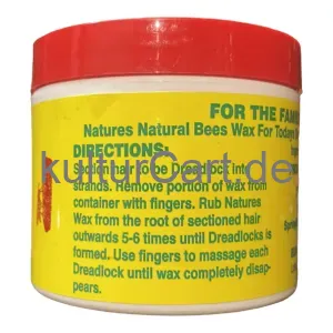 Lets dred with Natural Bees wax (4.oz) - image 6 | OMOWEST AFRO INTERCONTINENTAL SHOP | KulturCart