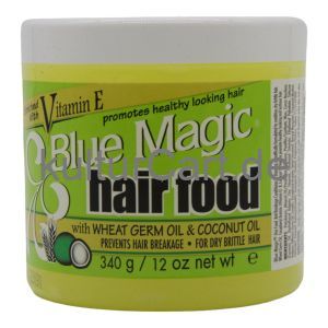 Blue Magic Hair Food with Wheat Germ Oil & Coconut Oil (340g) - image 2 | Afro Family Shop | KulturCart