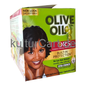 ORS OLIVE OIL No lye hair relaxer, smoother, silky, softer hair, extra strength for coarse, resistant hair textures - image 6 | Malaika afro international Markt | KulturCart
