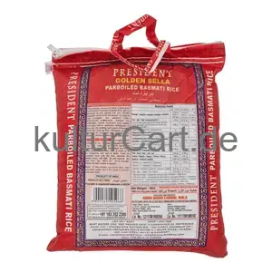 Lal qilla president golden sela parboiled basmati rice (5kg) - image 6 | OMOWEST AFRO INTERCONTINENTAL SHOP