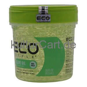 ECO Style Olive Oil Styling Gel Max Hold (473ml) - image 2 | Afro Family Shop