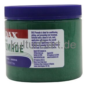 Dax Bergamot Pomade (397g) - image 2 | Afro Family Shop