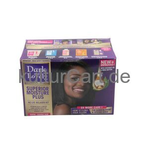 Dark and Lovely Superior Moisture Plus No Lye Relaxer Kit Super | Coarse Hair - image 5 | Afro Family Shop