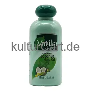 Vatika Naturals Enriched Coconut Hair Oil (150ml) - image 1 | Momjays Afro Markt
