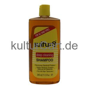 Sulfur8 Deep Cleaning Shampoo (340g) - image 1 | Afro Family Shop