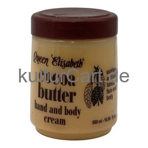 Queen Elisabeth Cocoa Butter Hand and Body Cream - image 2 | Afro Family Shop
