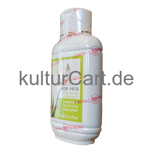 Paris Fair & White Lait aloe Vera brightening moisturizing body lotion (485ml) - image 2 | Malaika afro international Markt