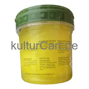 Eco style Professional styling gel Black castor & flaxseed oil (473ml) - image 5 | OMOWEST AFRO INTERCONTINENTAL SHOP | KulturCart