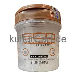Eco style professional styling gel coconut oil (236ml) - image 2 | OMOWEST AFRO INTERCONTINENTAL SHOP