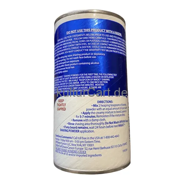 Magic Regular Strenght Shaving Powder (142g) - image 6 | OMOWEST AFRO INTERCONTINENTAL SHOP | KulturCart