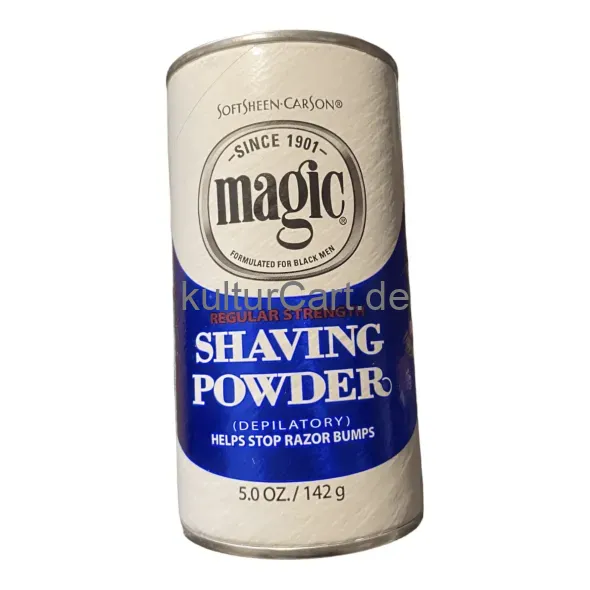 Magic Regular Strenght Shaving Powder (142g) - image 7 | OMOWEST AFRO INTERCONTINENTAL SHOP | KulturCart