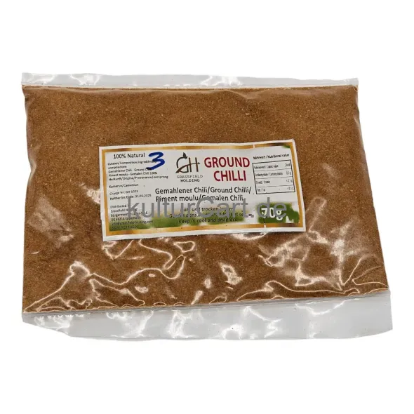 Gh ground chilli (70g) - image 1 | OMOWEST AFRO INTERCONTINENTAL SHOP | KulturCart