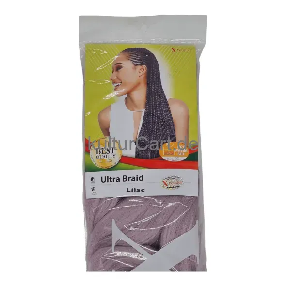 X-pression collection best quality ultra braid lilac - image 2 | OMOWEST AFRO INTERCONTINENTAL SHOP
