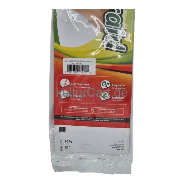 X-pression collection best quality ultra braid lilac - image 6 | OMOWEST AFRO INTERCONTINENTAL SHOP