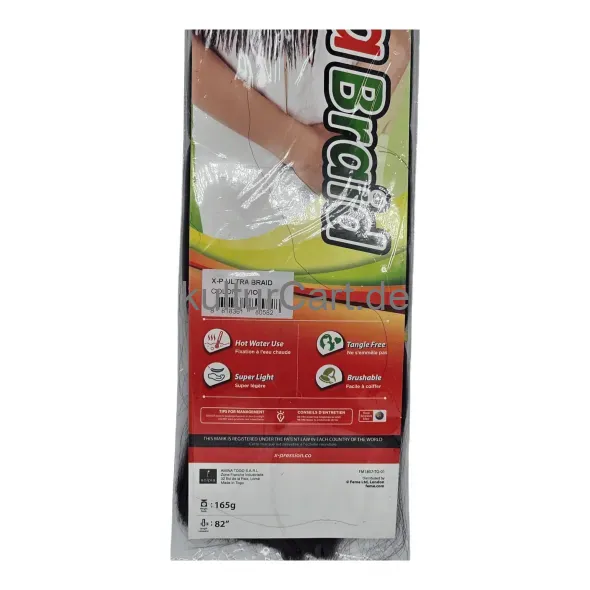 X-pression collection best quality ultra braid violet - image 7 | OMOWEST AFRO INTERCONTINENTAL SHOP | KulturCart