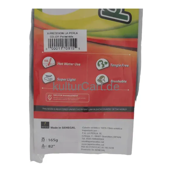 X-pression collection best quality ultra braid periwinkle - image 7 | OMOWEST AFRO INTERCONTINENTAL SHOP | KulturCart