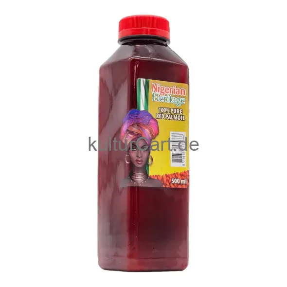 Nigerian heritage 100% pure red palm oil (500ml) - image 6 | OMOWEST AFRO INTERCONTINENTAL SHOP | KulturCart