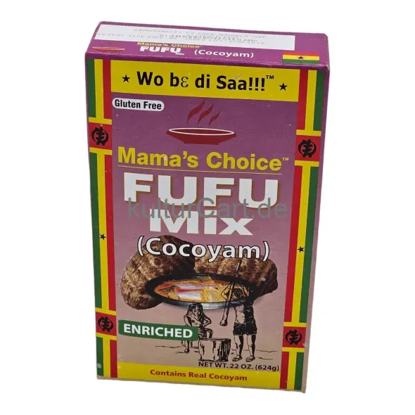 Mama's choice fufu mix (cocoyam) - image 2 | OMOWEST AFRO INTERCONTINENTAL SHOP | KulturCart