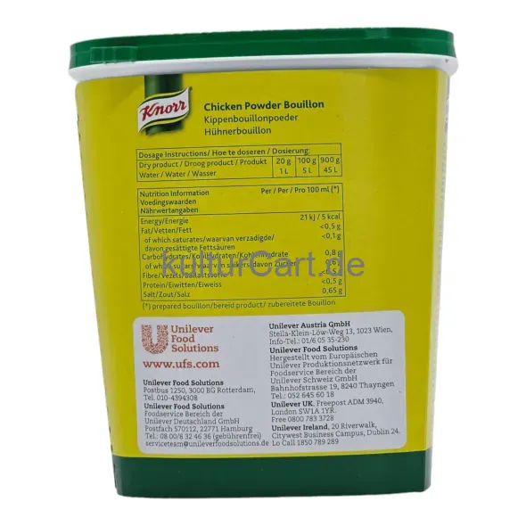Knorr chicken powder (900g) - image 5 | OMOWEST AFRO INTERCONTINENTAL SHOP | KulturCart