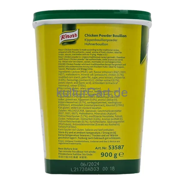 Knorr chicken powder (900g) - image 6 | OMOWEST AFRO INTERCONTINENTAL SHOP | KulturCart