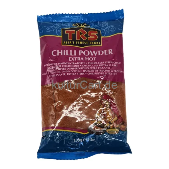 Trs asia's finest foods chilli powder extra hot (100g) - image 1 | OMOWEST AFRO INTERCONTINENTAL SHOP | KulturCart