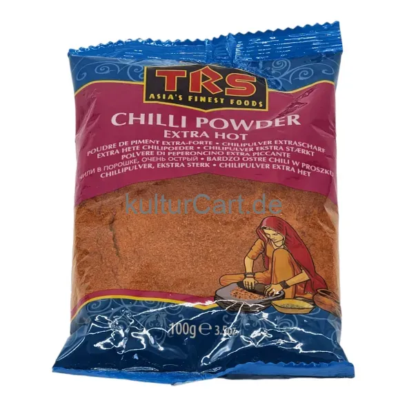 Trs asia's finest foods chilli powder extra hot (100g) - image 2 | OMOWEST AFRO INTERCONTINENTAL SHOP | KulturCart