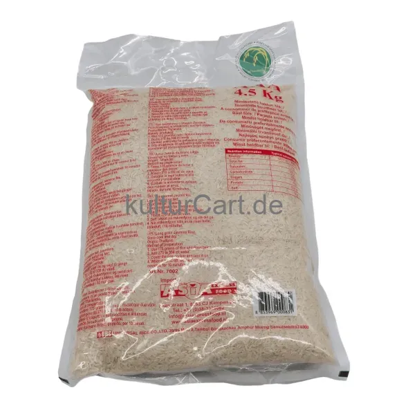 Jasmine white scented rice (4.5kg) - image 5 | OMOWEST AFRO INTERCONTINENTAL SHOP | KulturCart