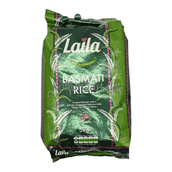 Laila basmati rice (5kg) - image 4 | OMOWEST AFRO INTERCONTINENTAL SHOP | KulturCart