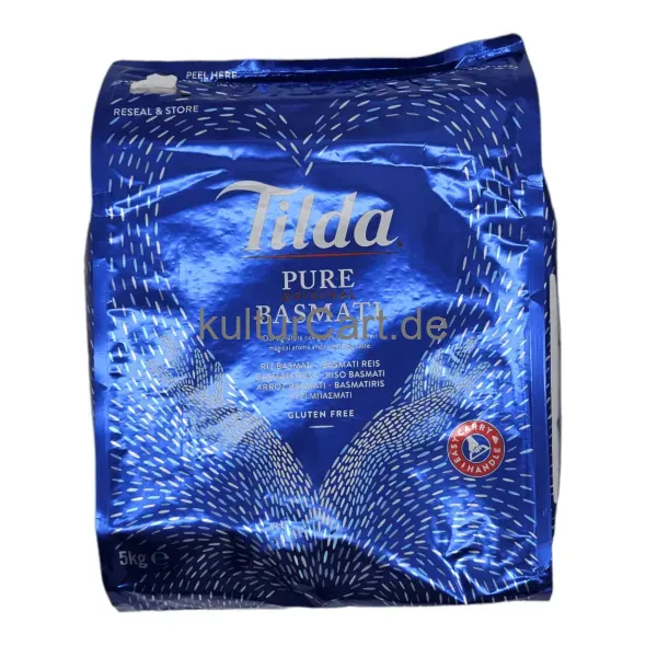 Tilda pure basmati rice (5kg) - image 3 | OMOWEST AFRO INTERCONTINENTAL SHOP | KulturCart