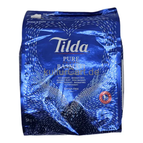 Tilda pure basmati rice (5kg) - image 5 | OMOWEST AFRO INTERCONTINENTAL SHOP | KulturCart