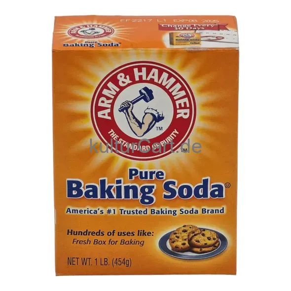 Arm & hammer pure baking soda (454g) - image 1 | OMOWEST AFRO INTERCONTINENTAL SHOP | KulturCart