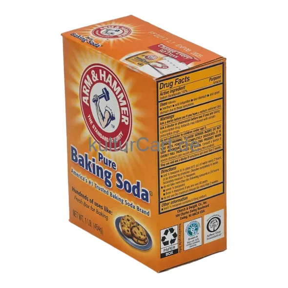 Arm & hammer pure baking soda (454g) - image 2 | OMOWEST AFRO INTERCONTINENTAL SHOP | KulturCart