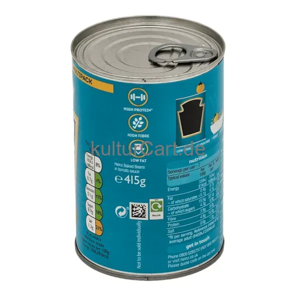 Henz beanz in a rich tomato sauce (415g) - image 3 | OMOWEST AFRO INTERCONTINENTAL SHOP | KulturCart