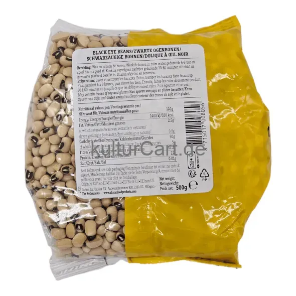 African food products balck eye beans (500g) - image 6 | OMOWEST AFRO INTERCONTINENTAL SHOP | KulturCart