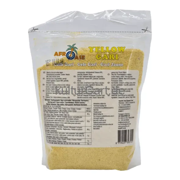 Afroase yellow gari (1kg) - image 4 | OMOWEST AFRO INTERCONTINENTAL SHOP | KulturCart